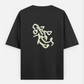 Abstract T-shirt Oversized T-shirt (Back print) by @artistic.soul_np_