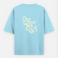 Abstract T-shirt Oversized T-shirt (Back print) by @artistic.soul_np_