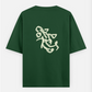 Abstract T-shirt Oversized T-shirt (Back print) by @artistic.soul_np_