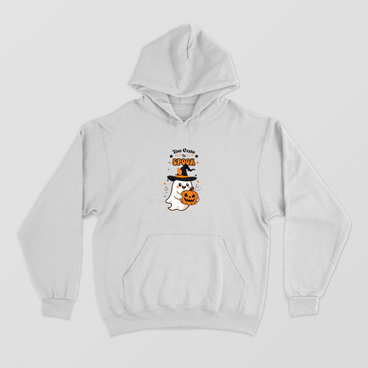 cute ghost halloween - too cute to spook Unisex Hoodie by GV Creations