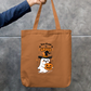 cute ghost halloween - too cute to spook Zipper Tote Bag by GV Creations