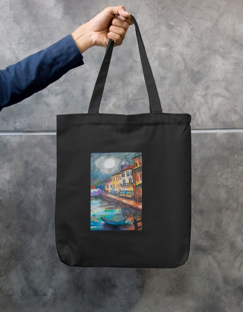 Untitled Zipper Tote Bag by Ratul banerjee