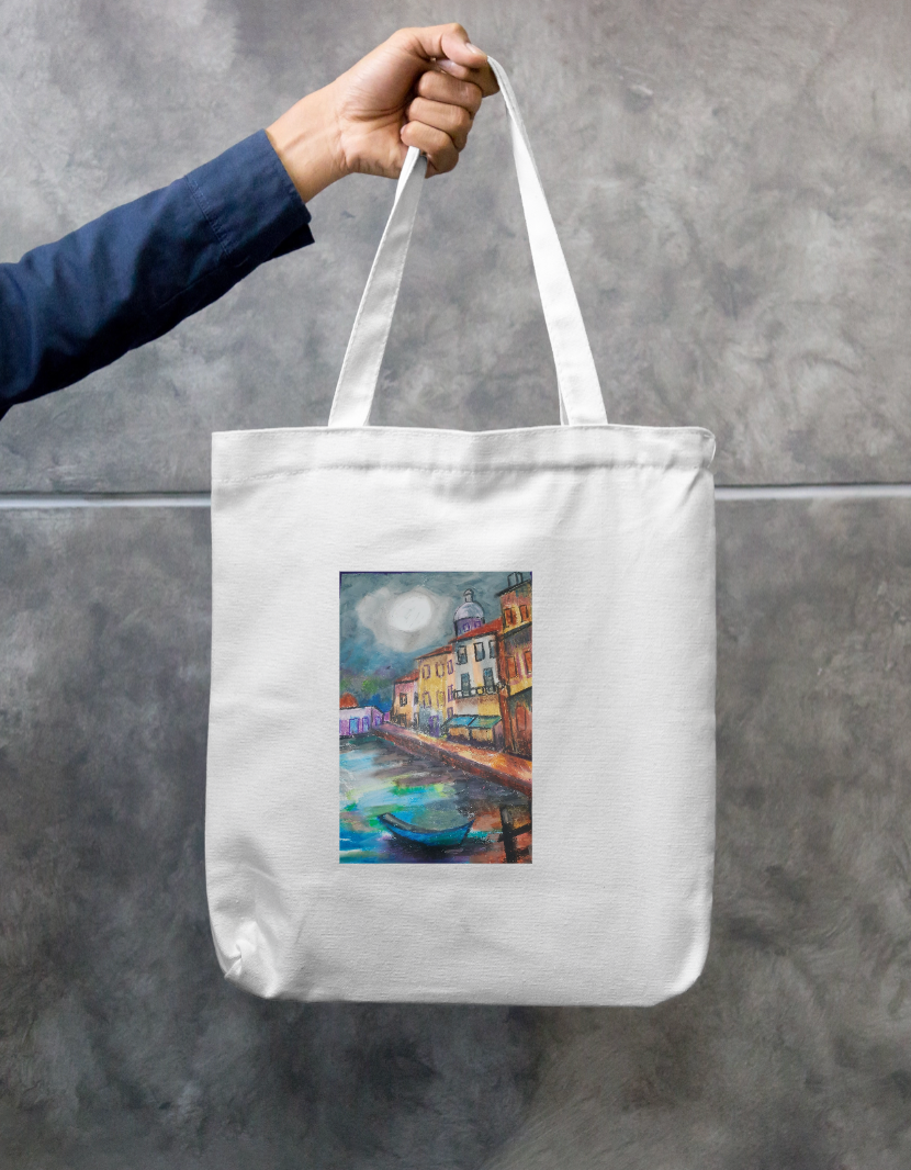 Untitled Zipper Tote Bag by Ratul banerjee