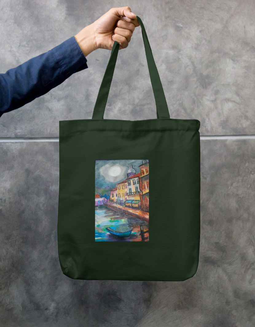 Untitled Zipper Tote Bag by Ratul banerjee