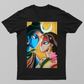 Shiv And Parvati Special Design Painting 🎨 🖌️ Unisex T-shirt by @lento_dv_art