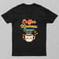 Coffee Kindness Repeat Cute Retro Coffee Lover T-Shirt Unisex T-shirt by SeJaa_Studio