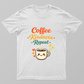 Coffee Kindness Repeat Cute Retro Coffee Lover T-Shirt Unisex T-shirt by SeJaa_Studio