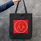 Ganesh ji sketch Zipper Tote Bag by Shubhra Saha
