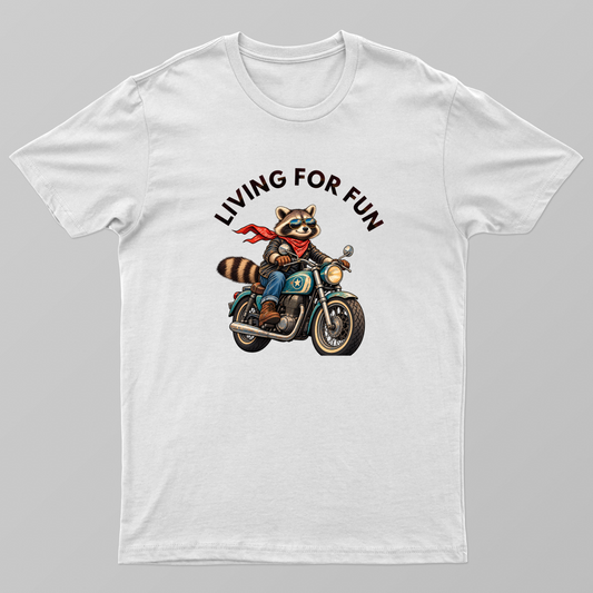 Living for fun Unisex T-shirt by Kumar Thakur 
