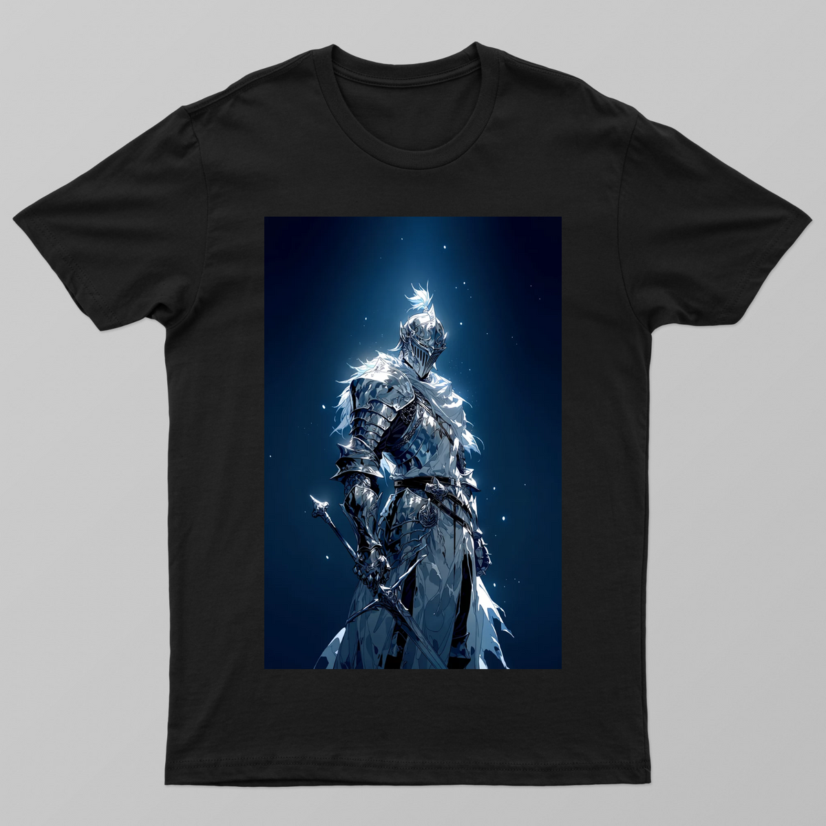 Knight Unisex T-shirt by Benimaru