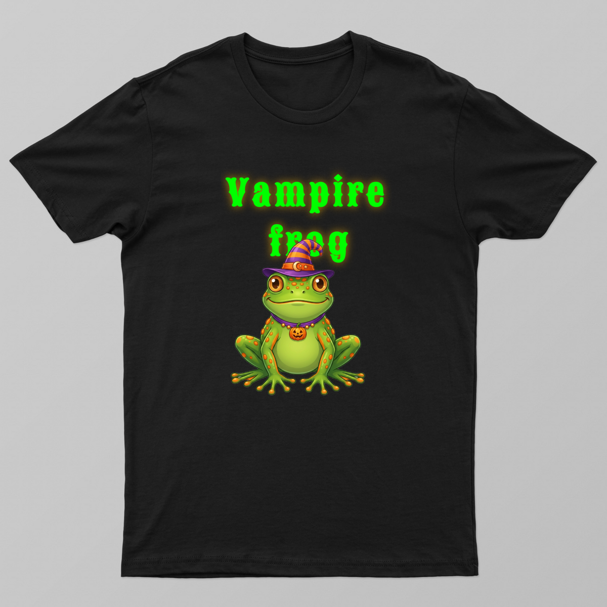 Vampire Frog halloween session Unisex T-shirt by Kumar Thakur 