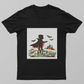 Whimsical Vampire Castle Silhouette Halloween Graphic T-Shirt Unisex T-shirt by Ruhi Ansari