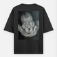 Carefree Oversized T-shirt (Back print) by @ridhima.art