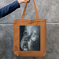 Curiosity! Zipper Tote Bag by @ridhima.art