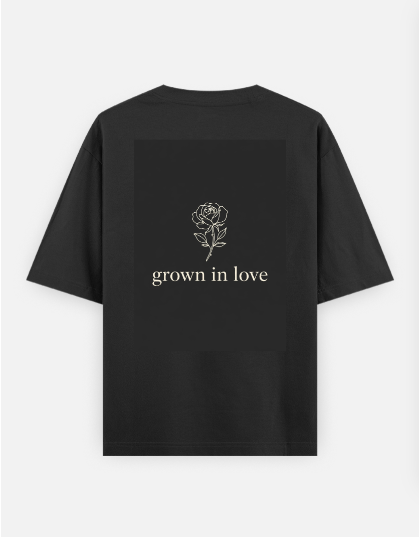 Tees Oversized T-shirt (Back print) by Sakshi Rawat 