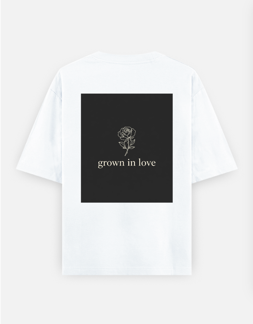 Tees Oversized T-shirt (Back print) by Sakshi Rawat 