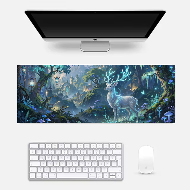 Peaceful Forest Gaming Pad Gaming Pad by @rd_digital_store