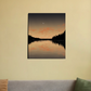 Beautiful moon night view 16"x20" Canvas Poster by JM arts