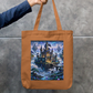 Floating Dragon Castle Tote Bag Zipper Tote Bag by @rd_digital_store