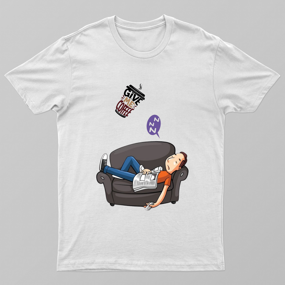Coffee needed: Urgent! Nap time is over, time for caffeine! My brain cells are still on standby. Warning: May fall aslee Unisex T-shirt by @ktart31