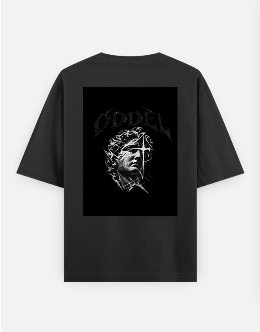 Laviss world Oversized T-shirt (Back print) by LAVISSSWORLD 