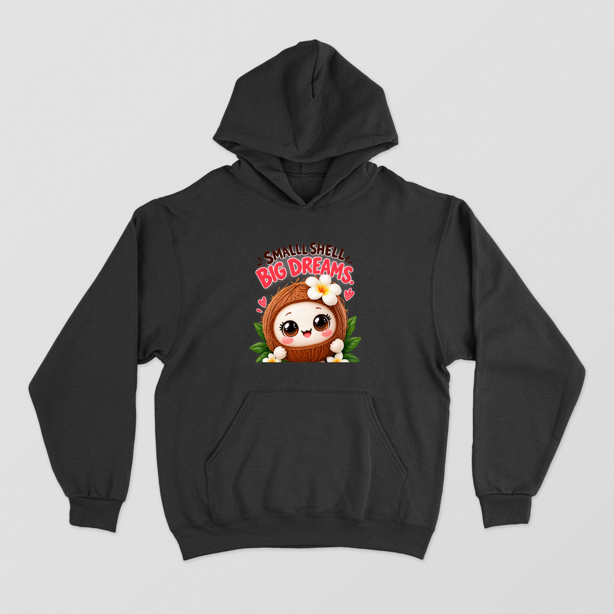 Kawaii Coconut Shirt Unisex Hoodie by @insightinspring