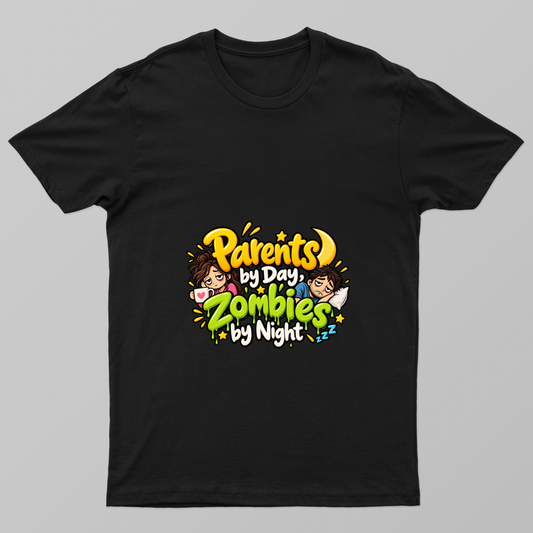Parents by day Zombies by night Unisex T-shirt by @shodee_designs