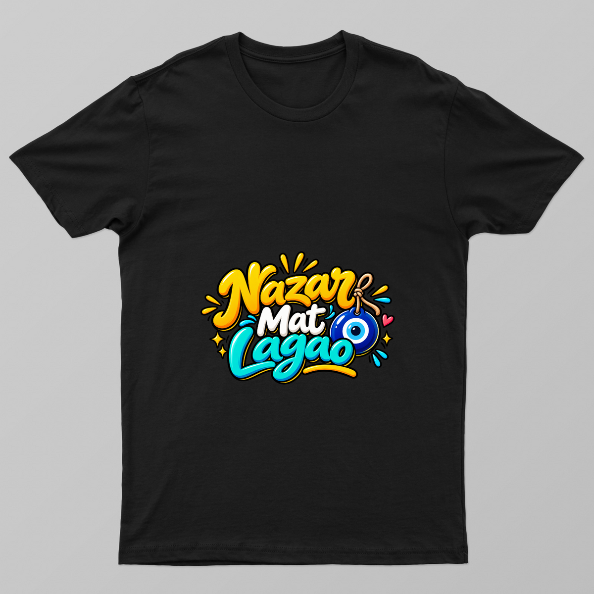 Nazar mat lagao Unisex T-shirt by @shodee_designs