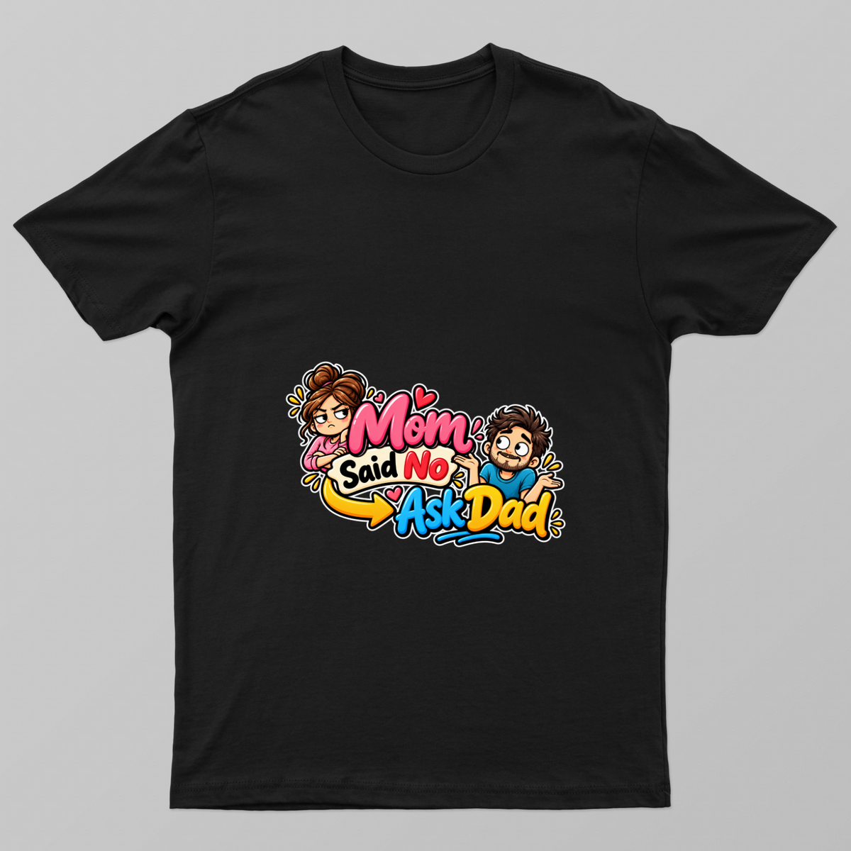 Mom and Dad t shirts Unisex T-shirt by @shodee_designs