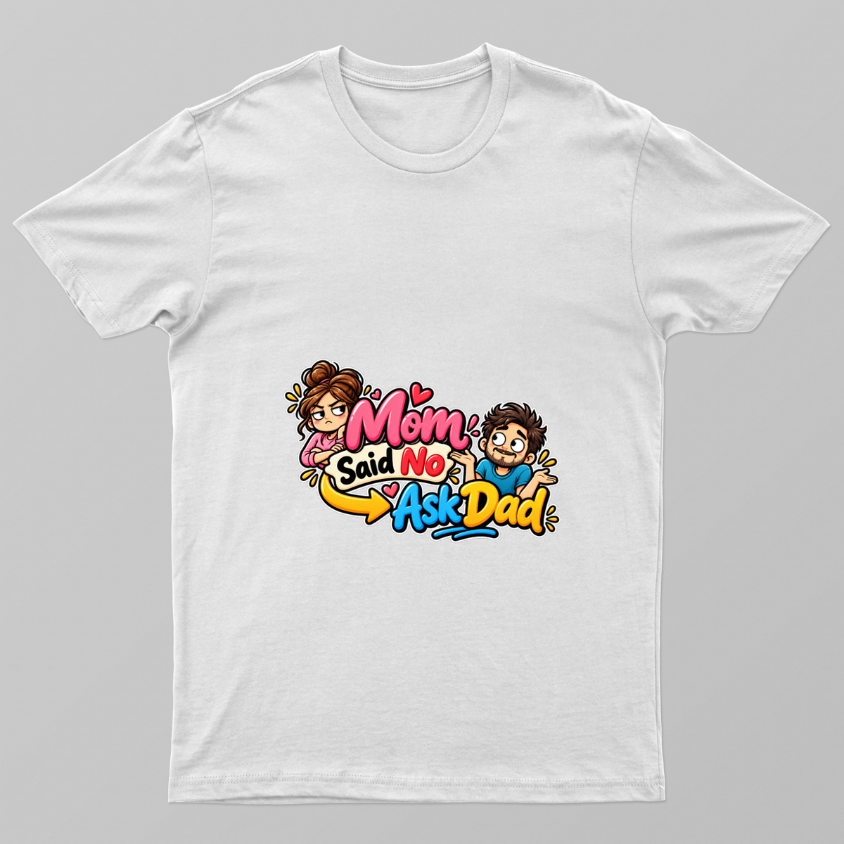 Mom and Dad t shirts Unisex T-shirt by @shodee_designs