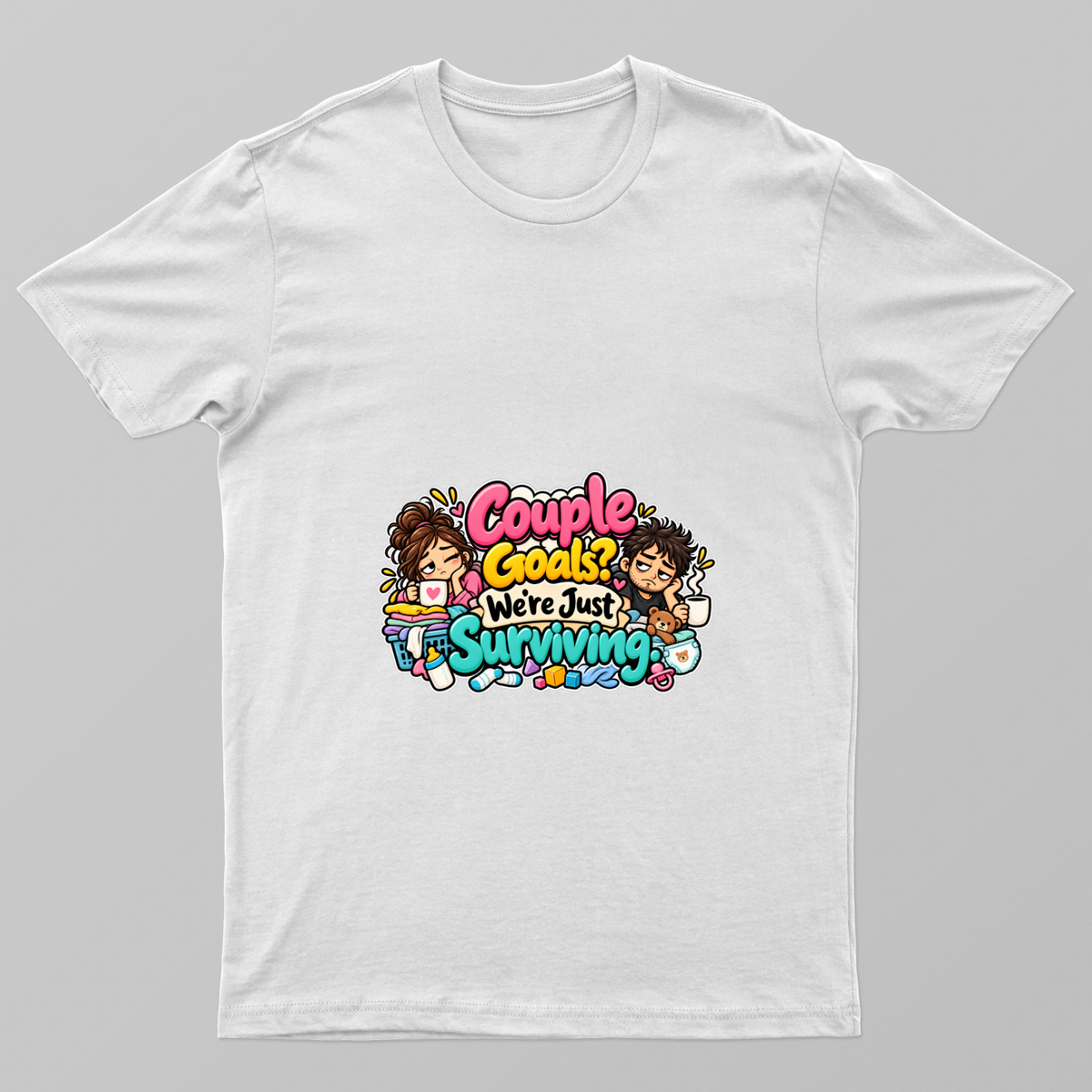 Couple Goals Unisex T-shirt by @shodee_designs