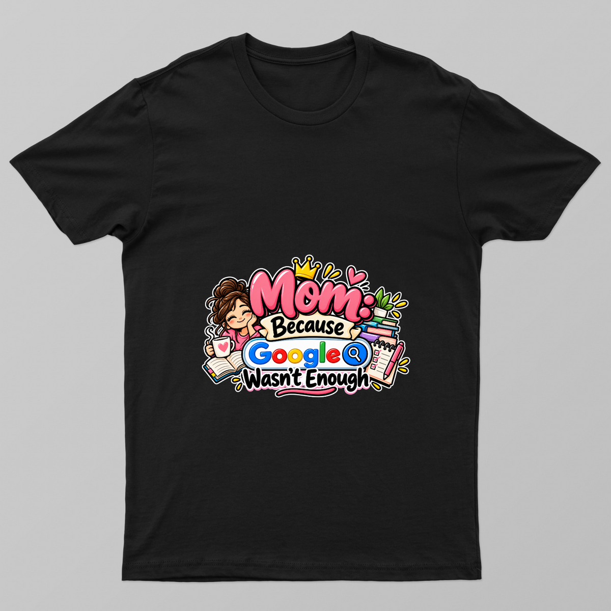 Mom is Queen Unisex T-shirt by @shodee_designs