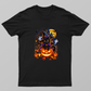 Midnight Cat Manor – Spooky Halloween House Unisex T-shirt by @3designsanddataservices