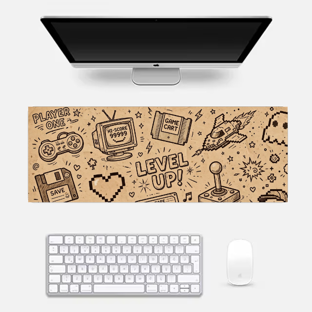 Level Up Gaming Pad Gaming Pad by @rd_digital_store