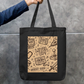 Level Up Tote Bag Zipper Tote Bag by @rd_digital_store