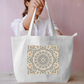 Mandala Tote Bag Everyday Large Tote Bag by @rd_digital_store