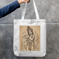Krishna with flute Tote Bag Zipper Tote Bag by @rd_digital_store