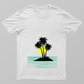 Golden Hour Paradise T Shirt Unisex T-shirt by JM arts