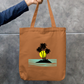 Golden Hour Paradise Tote Bag Zipper Tote Bag by JM arts