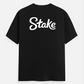 Stake Unisex T-shirt back print by @qrishsoni