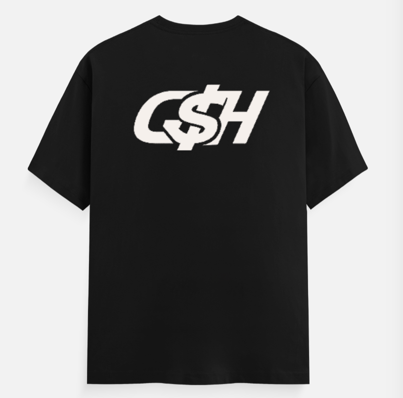 Qrish Unisex T-shirt back print by @qrishsoni
