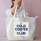 Coffeeaholic collections Everyday Large Tote Bag by @daisypallette