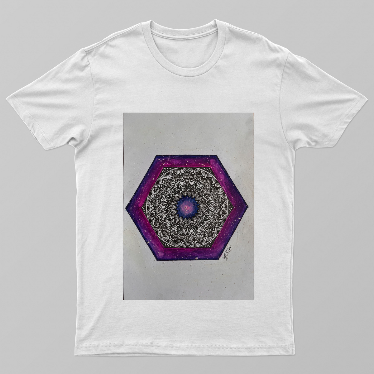 Magnetic Galaxy Unisex T-shirt by @arty_lav