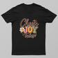 Retro Choose Joy Today Groovy Typography Daisy Flower T-Shirt Unisex T-shirt by SeJaa_Studio