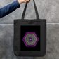 Magnetic Galaxy Zipper Tote Bag by @arty_lav