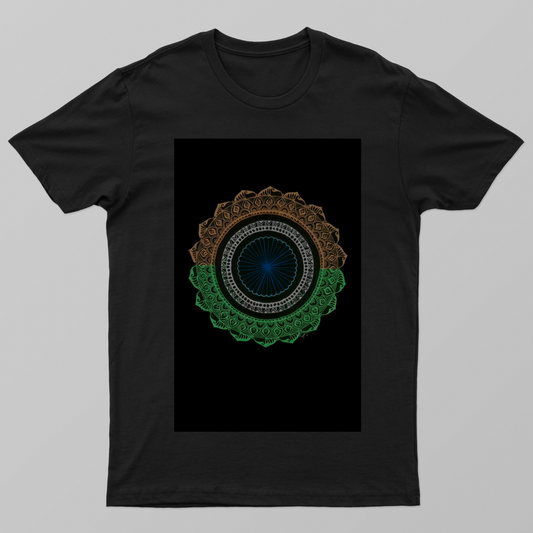 Tiranga Unisex T-shirt by @arty_lav