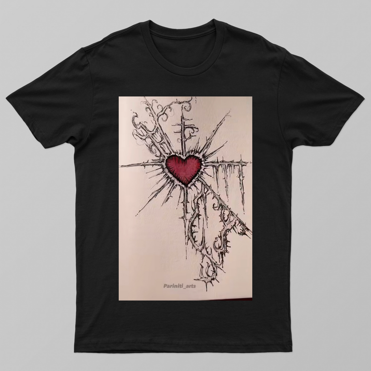 Cross-Hatching & Stippling Unisex T-shirt by @salon.ii0