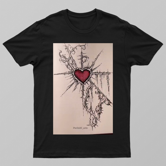 Cross-Hatching & Stippling Unisex T-shirt by @salon.ii0