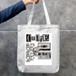 Cute fall-inspired graphic tote bag Zipper Tote Bag by @junn._25