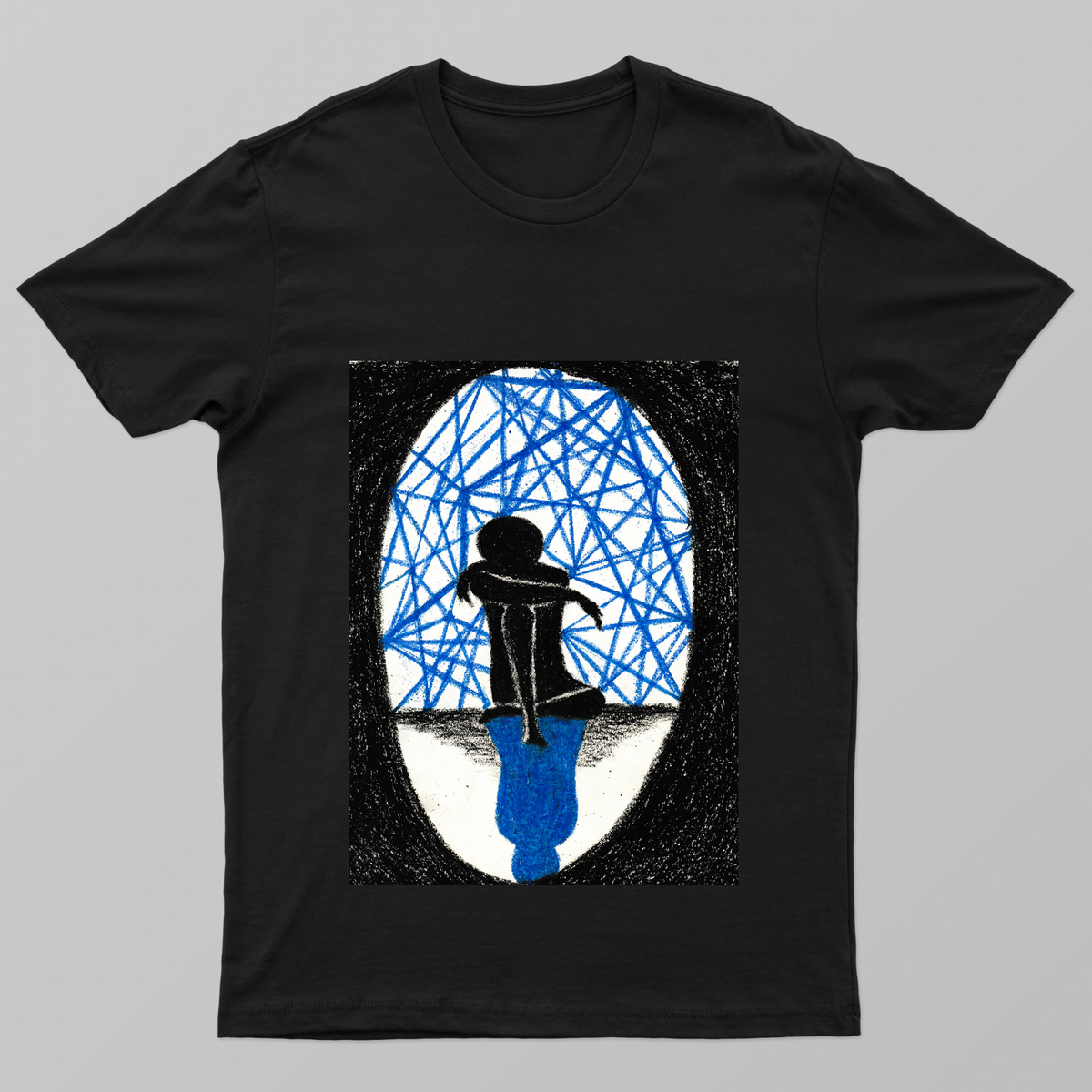 Inward Reflection Unisex T-shirt by @liminalart._